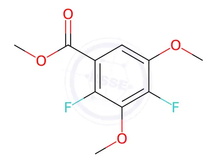 Chemical structure of methyl 2,4-difluoro-3,5-dimethoxybenzoate