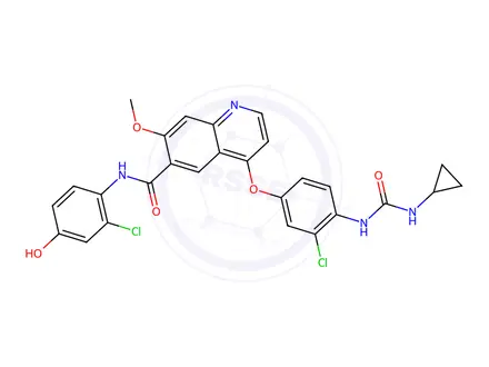 Chemical structure of Lenvatinib Impurity 123