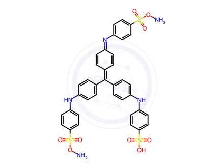 Chemical structure of Aniline Blue diammonium salt