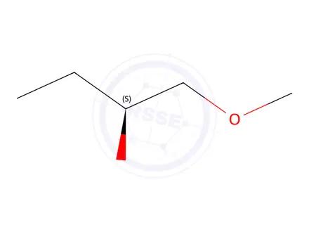 Chemical structure of (S)-1-Methoxybutan-2-ol