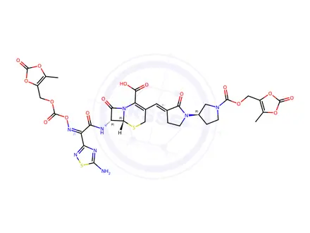 Chemical structure of Cefpirome Impurity 28
