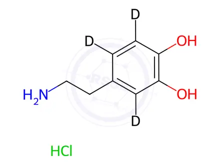 Chemical structure of Dopamine Impurity 140