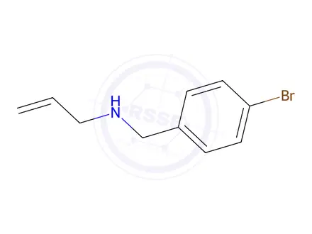 Chemical structure of N-(4-bromobenzyl)prop-2-en-1-amine hydrochloride