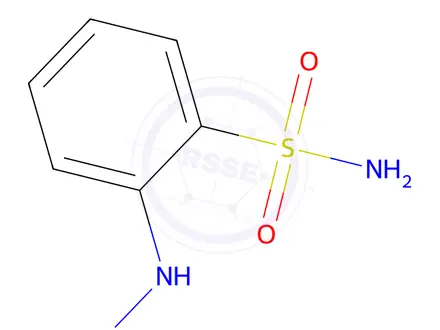 Chemical structure of 2-hydrazinylbenzene-1-sulfonamide