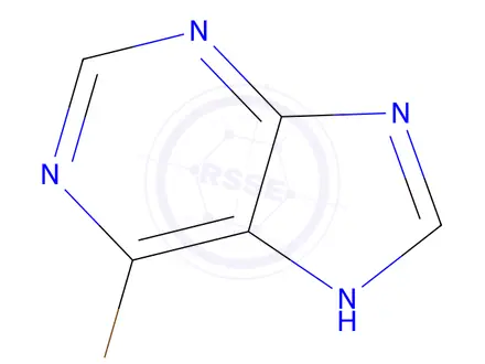 Chemical structure of 6-Bromopurine, 97%