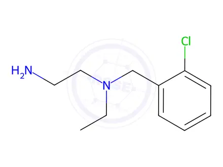 Chemical structure of N1-(2-Chlorobenzyl)-N1-ethylethane-1,2-diamine