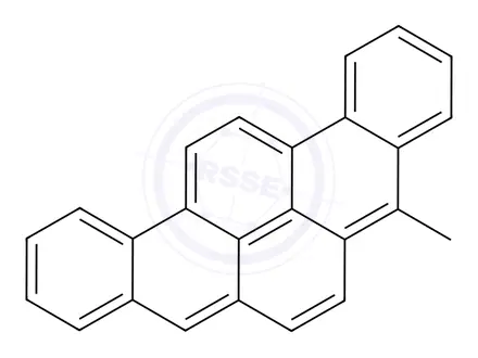 Chemical structure of 5-Methylbenzo[rst]pentaphene