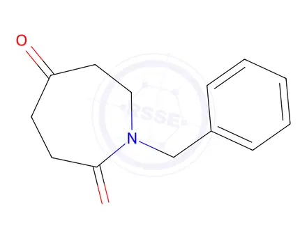 Chemical structure of 1-Benzylazepane-2,5-dione