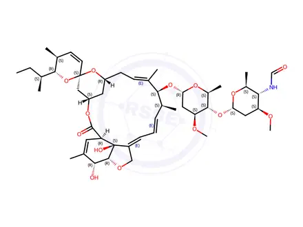 Chemical structure of Abamectin Impurity 10