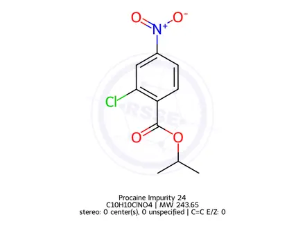 Chemical structure of Procaine Impurity 24