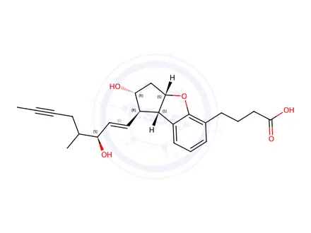 Chemical structure of Beraprost