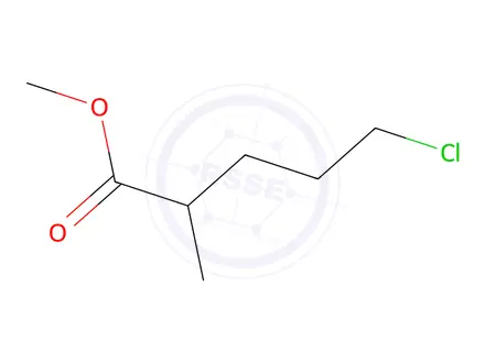Chemical structure of Methyl 5-chloro-2-methylpentanoate