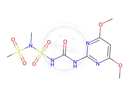 Chemical structure of Amidosulfuron