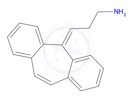 Chemical structure of Cyclobenzaprine Didesmethyl (HCl Salt)