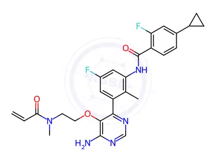 Chemical structure of Remibrutinib(LOU064)