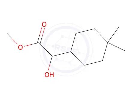 Chemical structure of Methyl 2-(4,4-dimethylcyclohexyl)-2-hydroxyacetate