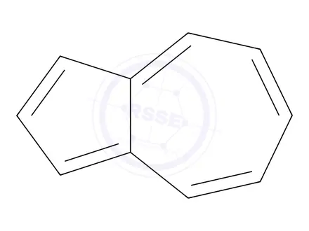 Chemical structure of Azulene