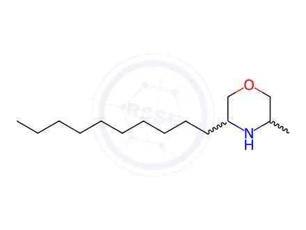 Chemical structure of 3-Decyl-5-methyl-morpholine