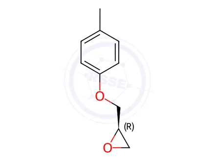Chemical structure of (2R)-2-[(4-Methylphenoxy)methyl]oxirane