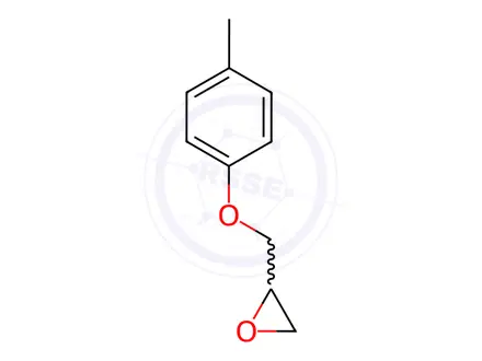 Chemical structure of 2-((p-Tolyloxy)methyl)oxirane