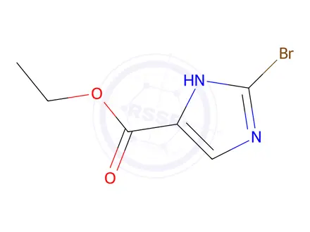 Chemical structure of Ethyl 2-bromo-1H-imidazole-5-carboxylate