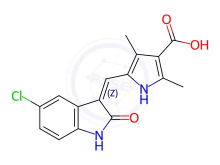 Chemical structure of Semaxanib Impurity 45