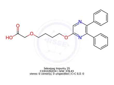 Chemical structure of Selexipag Impurity 154