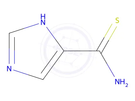 Chemical structure of 1H-imidazole-4-carbothioamide