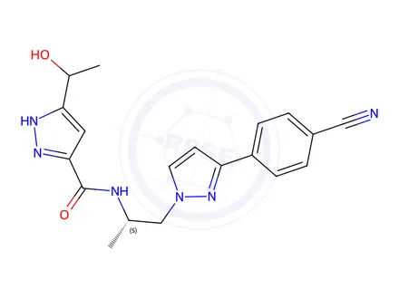 Chemical structure of Darolutamide Impurity 65