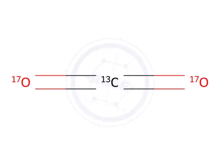 Chemical structure of -<SUP>13</SUP>C-<SUP>17</SUP>O<SUB>2</SUB>