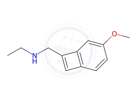 Chemical structure of N-Ethyl-4-methoxybicyclo[4.2.0]octa-1,3,5,7-tetrene-7-methanamine