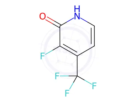 Chemical structure of 2-Hydroxy-3-fluoro-4-(trifluoromethyl)pyridine