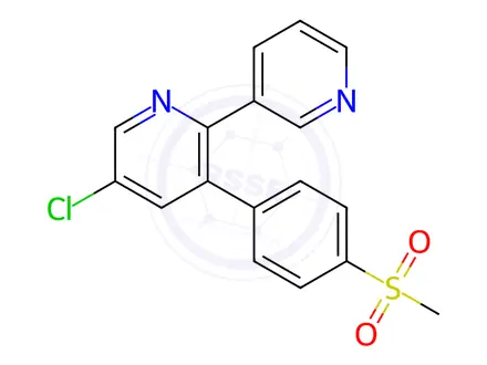 Chemical structure of Desmethyl Etoricoxib