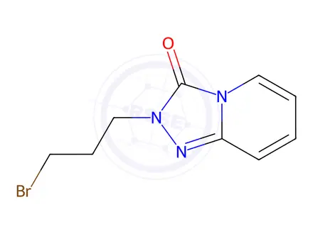 Chemical structure of 2-(3-Bromopropyl)-[1,2,4]triazolo[4,3-a]pyridin-3(2H)-one