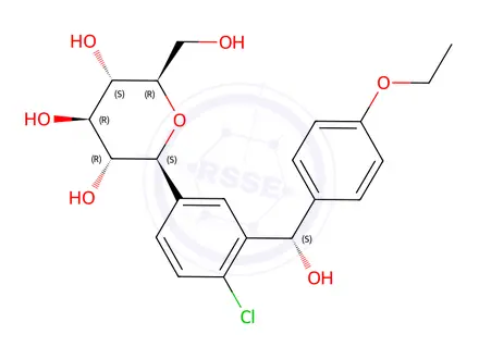 Chemical structure of Dapagliflozin impurity 224