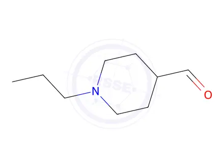 Chemical structure of 1-propylpiperidine-4-carbaldehyde
