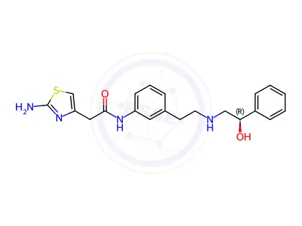 Chemical structure of meta-Mirabegron