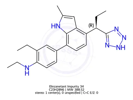 Chemical structure of Orforglipron-d4