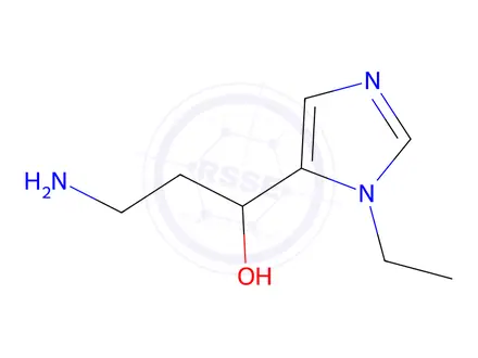 Chemical structure of 3-Amino-1-(1-ethyl-1h-imidazol-5-yl)propan-1-ol