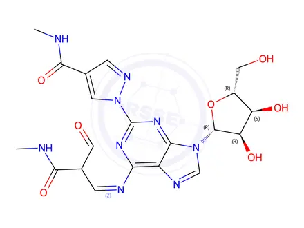 Chemical structure of Regadenoson Impurity 42