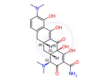 Chemical structure of 9-Minocycline