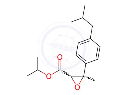 Chemical structure of Ibuprofen Impurity 165