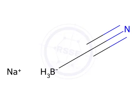 Chemical structure of Sodium cyanoborohydride