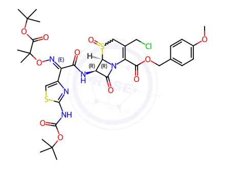 Chemical structure of Ceftazidime Impurity 76