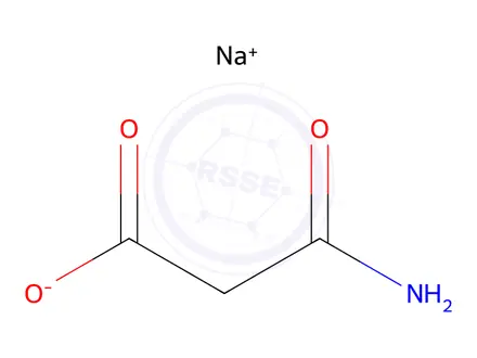 Chemical structure of Sodium 3-amino-3-oxopropanoate