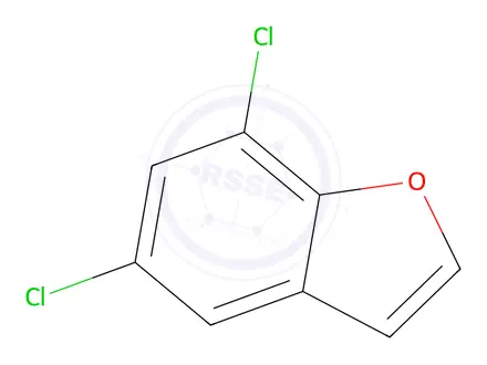 Chemical structure of 5,7-Dichlorobenzofuran