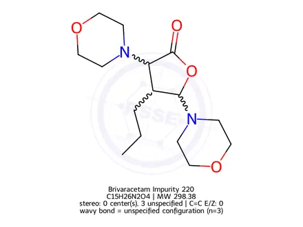 Chemical structure of Brivaracetam Impurity 220