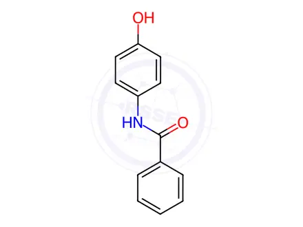Chemical structure of N-(4-Hydroxyphenyl)benzamide