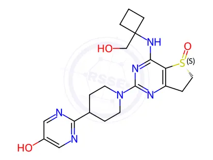 Chemical structure of Nerandomilast Impurity 127