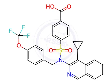 Chemical structure of Elismetrep